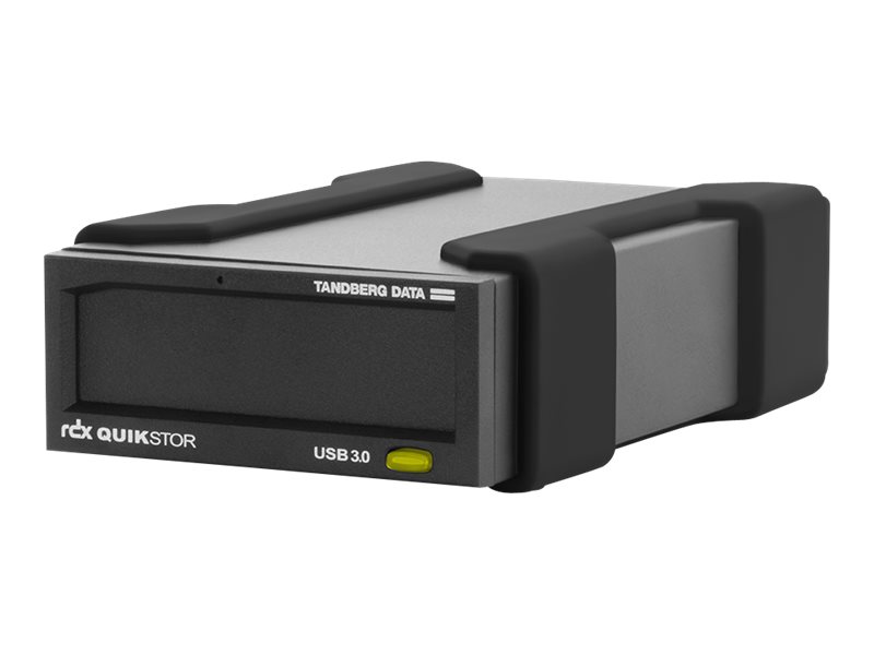 Overland-Tandberg RDX QuikStor - Lecteur de disque - cartouche RDX - SuperSpeed USB 3.0 - externe - noir - 8782-RDX - Disques durs à cassettes de données