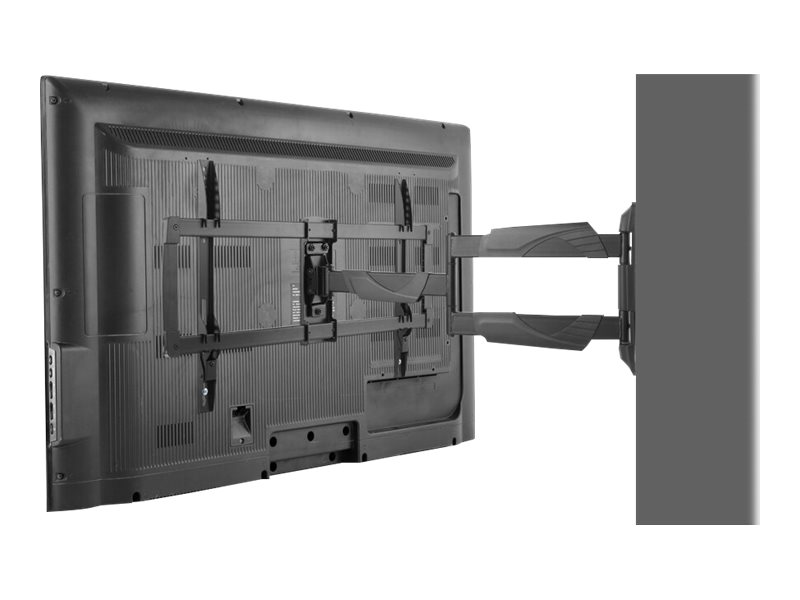 Neomounts NM-W460 - Support - pleine action - pour Écran LCD - noir - Taille d'écran : 32"-60" - montable sur mur - NM-W460BLACK - Accessoires pour écran