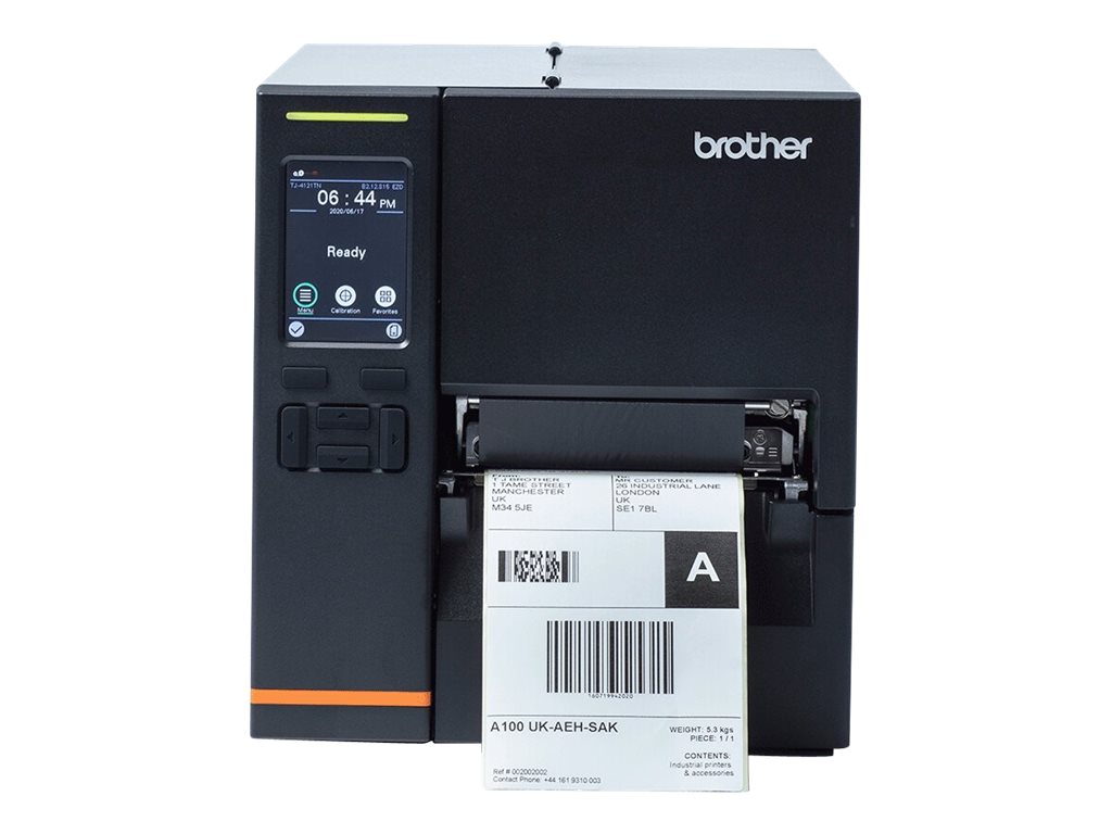 Brother Titan Industrial Printer TJ-4021TN - Imprimante d'étiquettes - thermique direct/transfert thermique - Rouleau (12 cm) - 203 dpi - jusqu'à 254 mm/sec - USB 2.0, LAN, série, hôte USB - TJ4021TNZ1 - Imprimantes thermiques
