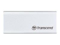 Transcend ESD260C - SSD - 250 Go - externe (portable) - USB 3.1 Gen 2 - argent - TS250GESD260C - Disques SSD
