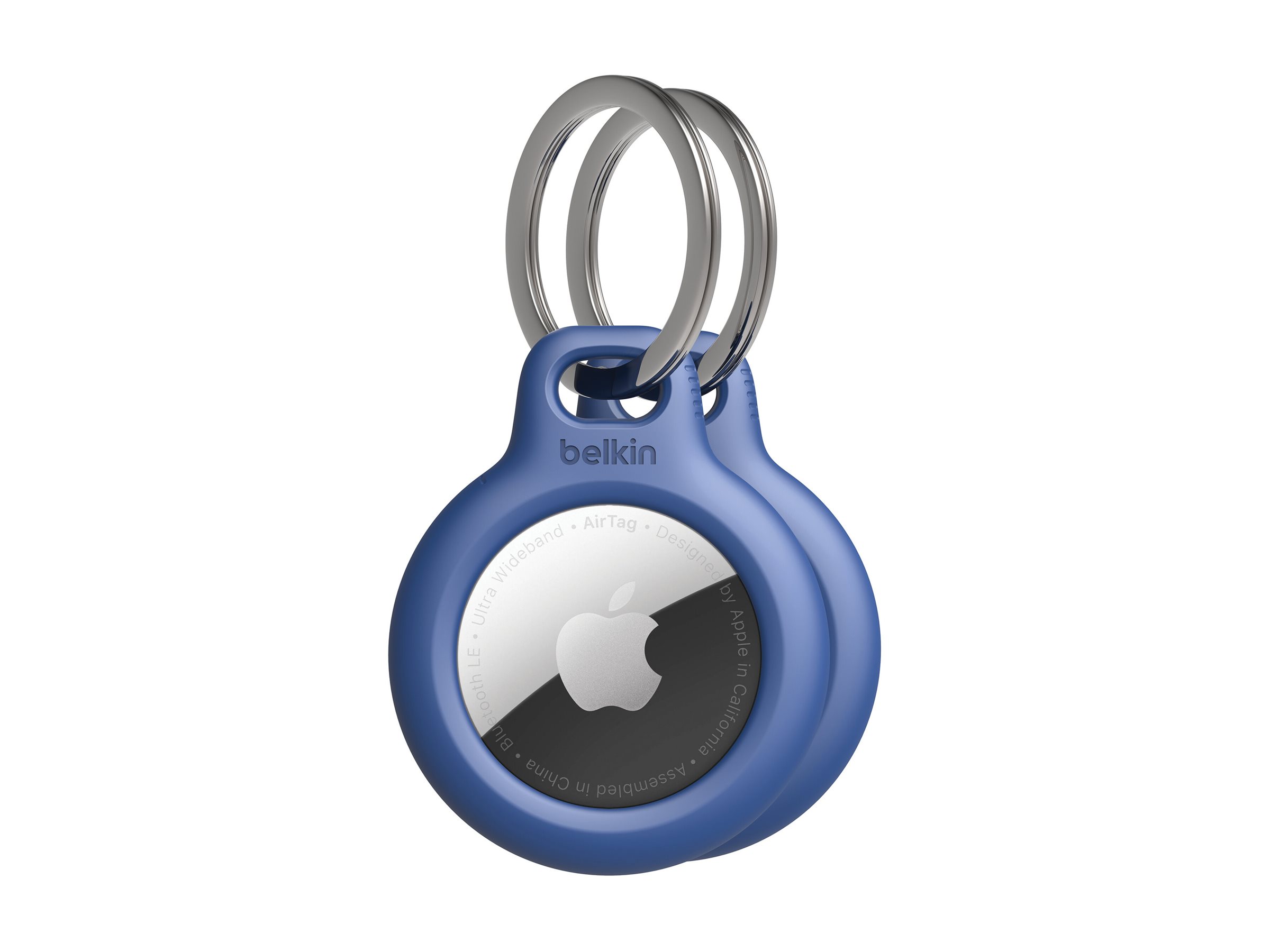 Belkin Secure Holder - Étui pour airtag - bleu (pack de 2) - pour Apple AirTag - MSC002BTBL - Sacs multi-usages