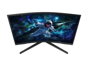 Samsung Odyssey G5 S27CG552EU - G55C Series - écran LED - jeux - incurvé - 27" - 2560 x 1440 QHD @ 165 Hz - VA - 300 cd/m² - 2500:1 - HDR10 - 1 ms - HDMI, DisplayPort - noir - LS27CG552EUXEN - Écrans d'ordinateur