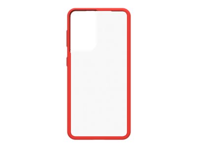 OtterBox React Series - ProPack Packaging - coque de protection pour téléphone portable - rouge power - pour Samsung Galaxy S21 5G - 77-81604 - Coques et étuis pour téléphone portable