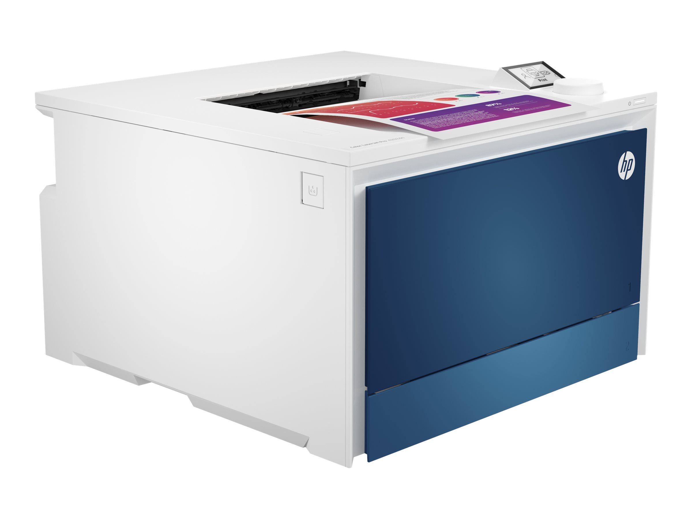 HP Color LaserJet Pro 4202dn - Imprimante - couleur - Recto-verso - laser - A4/Legal - 600 x 600 ppp - jusqu'à 35 ppm (mono)/jusqu'à 33 ppm (couleur) - capacité : 300 feuilles - USB 2.0, Gigabit LAN, hôte USB 2.0 - 4RA87F#B19 - Imprimantes laser couleur