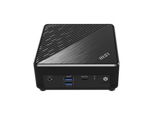 MSI Cubi N ADL 002EU - Mini PC Celeron N100 / jusqu'à 3.4 GHz - RAM 4 Go - SSD 128 Go - NVMe - UHD Graphics - Gigabit Ethernet - Win 11 Pro - moniteur : aucun - noir - 9S6-B0A911-096 - Ordinateurs de bureau