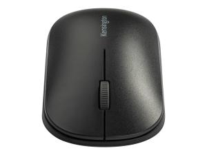 Kensington SureTrack Dual Wireless Mouse - Souris - optique - 4 boutons - sans fil - 2.4 GHz, Bluetooth 3.0, Bluetooth 5.0 LE - récepteur sans fil USB - noir - K75298WW - Souris