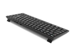 PORT Connect - Clavier - mini - sans fil - 2.4 GHz, Bluetooth 5.0 - AZERTY - Français - 911001FR - Claviers