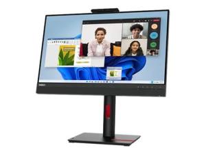 Lenovo ThinkCentre Tiny-in-One 24 Gen 5 - Écran LED - 24" (23.8" visualisable) - 1920 x 1080 Full HD (1080p) @ 60 Hz - IPS - 250 cd/m² - 1000:1 - 4 ms - HDMI, DisplayPort - haut-parleurs - noir corbeau - 12NAGAR1EU - Écrans d'ordinateur