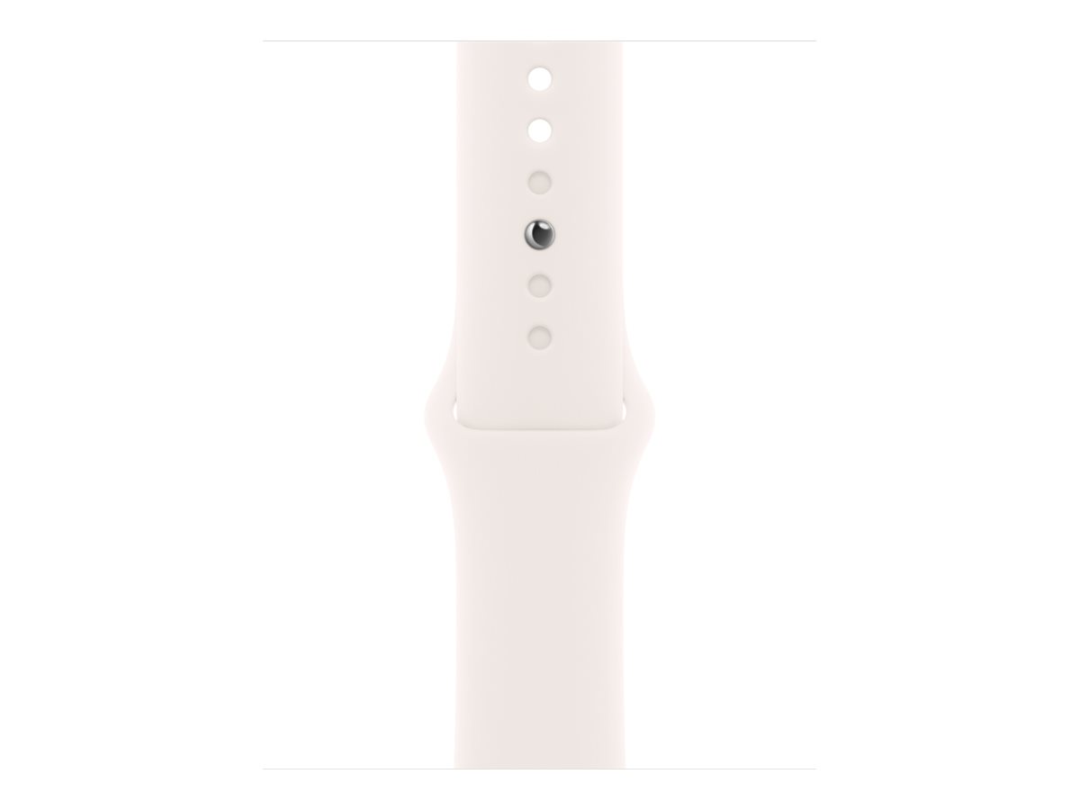 Apple - Bracelet pour montre intelligente - 42mm - taille P/M - blush léger - MXLN3ZM/A - Accessoires pour smart watch