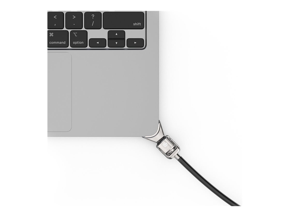 Compulocks Ledge adapter for MacBook Air 15" M2 and M3 with Keyed Cable Lock - Kit de sécurité - serrure à clé - MBALDG05KL - Accessoires pour ordinateur portable et tablette