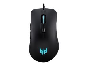 Acer Predator Cestus 310 (PMW910) - Souris - ergonomique - optique - 6 boutons - filaire - USB - noir - Pour la vente au détail - pour Predator Helios 300; Predator Orion 3000; 5000; Predator Triton 300; 500 - NP.MCE11.00U - Souris