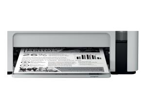 Epson EcoTank ET-M1120 - Imprimante - Noir et blanc - jet d'encre - rechargeable - A4/Legal - 1 440 x 720 ppp - jusqu'à 15 ppm - capacité : 150 feuilles - USB 2.0 - C11CG96402 - Imprimantes jet d'encre