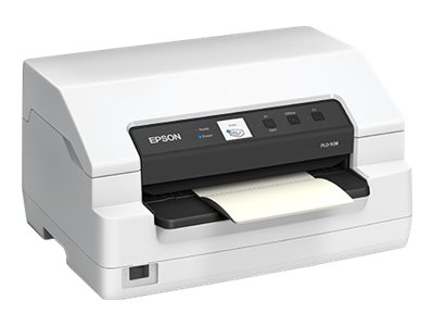 Epson PLQ 50M - Imprimante pour livrets - Noir et blanc - matricielle - 10 cpi - 24 pin - jusqu'à 630 car/sec - parallèle, USB 2.0, série - C11CJ10403 - Imprimantes matricielles
