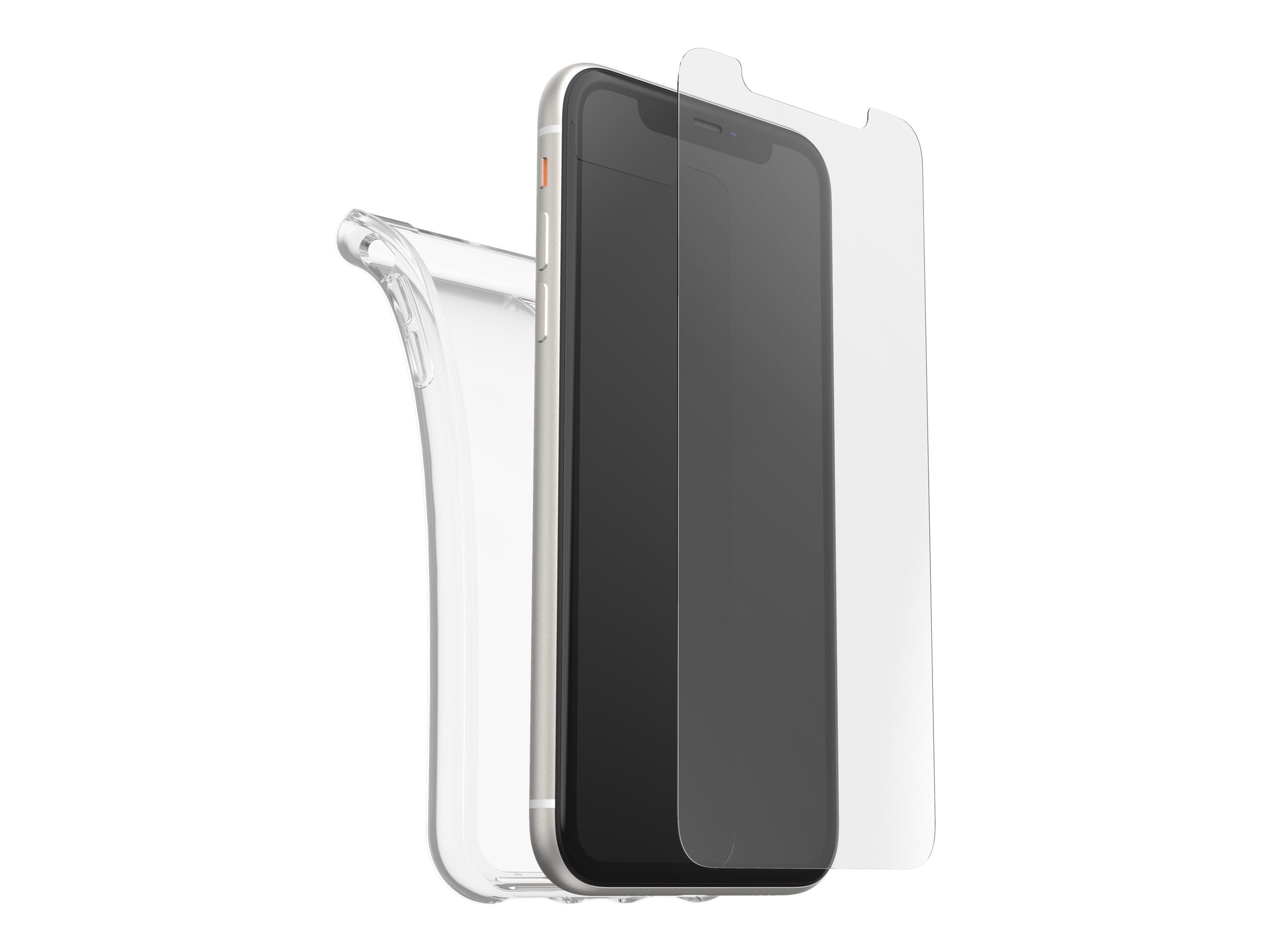 OtterBox Clearly Protected Bundle - Protection d'écran pour téléphone portable - clair - pour Apple iPhone 11 - 78-52194 - Accessoires pour téléphone portable