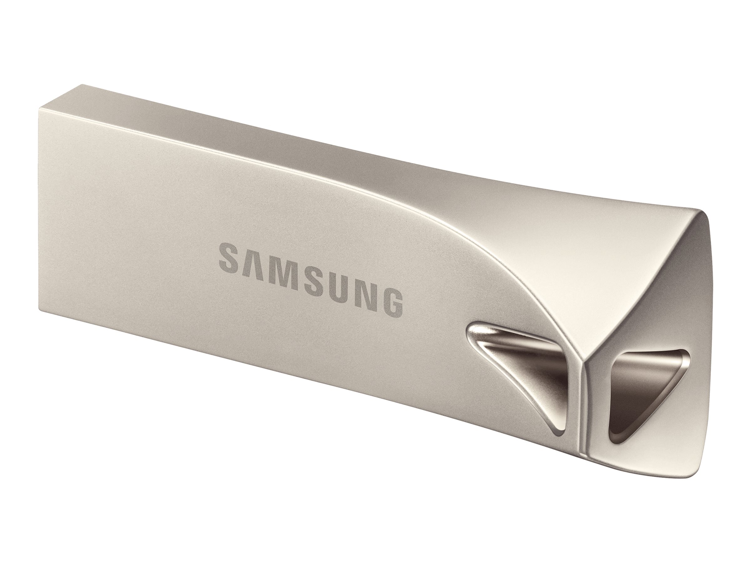 Samsung BAR Plus MUF-128BE3 - Clé USB - 128 Go - USB 3.1 Gen 1 - champagne d'argent - MUF-128BE3/APC - Lecteurs flash