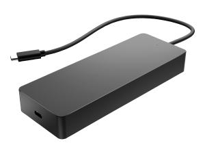 HP Universal USB-C Multiport Hub - Station d'accueil - USB-C - HDMI, DP - Smart Buy - pour OMEN by HP Laptop 16; Victus by HP Laptop 15, 16; Laptop 14, 15; ZBook Fury 16 G9 - 50H55UT - Stations d'accueil pour ordinateur portable