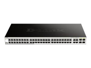 D-Link Web Smart DGS-1210-48 - Commutateur - Géré - 48 x 10/100/1000 + 4 x SFP partagé - de bureau - DGS-1210-48/E - Concentrateurs et commutateurs gigabit