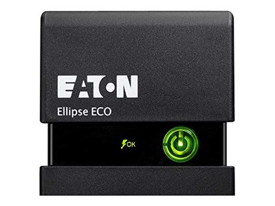 Eaton Ellipse ECO 650 IEC - Onduleur (montable sur rack / externe) - CA 230 V - 400 Watt - 650 VA - connecteurs de sortie : 4 - 2U - 19" - EL650IEC - UPS montables sur rack