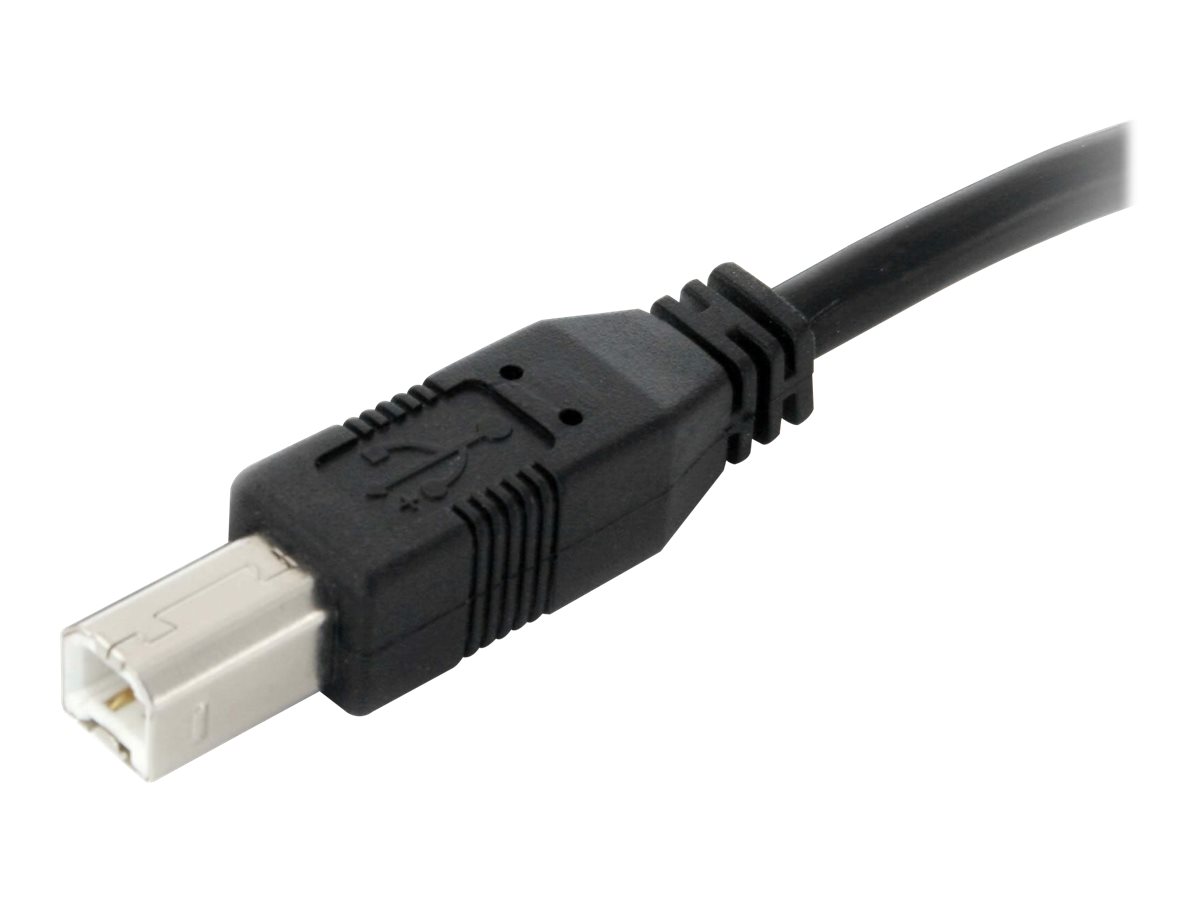 StarTech.com Cable USB 2.0 actif A vers B de 10 m - M/M - Câble USB - USB (M) pour USB type B (M) - USB 2.0 - 9.15 m - actif - noir - pour P/N: ICUSB232D - USB2HAB30AC - Câbles USB