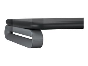 Kensington SmartFit Plus - Pied - pour moniteur - gris, noir - Taille d'écran : 21" - ordinateur de bureau - 60089 - Montages pour TV et moniteur