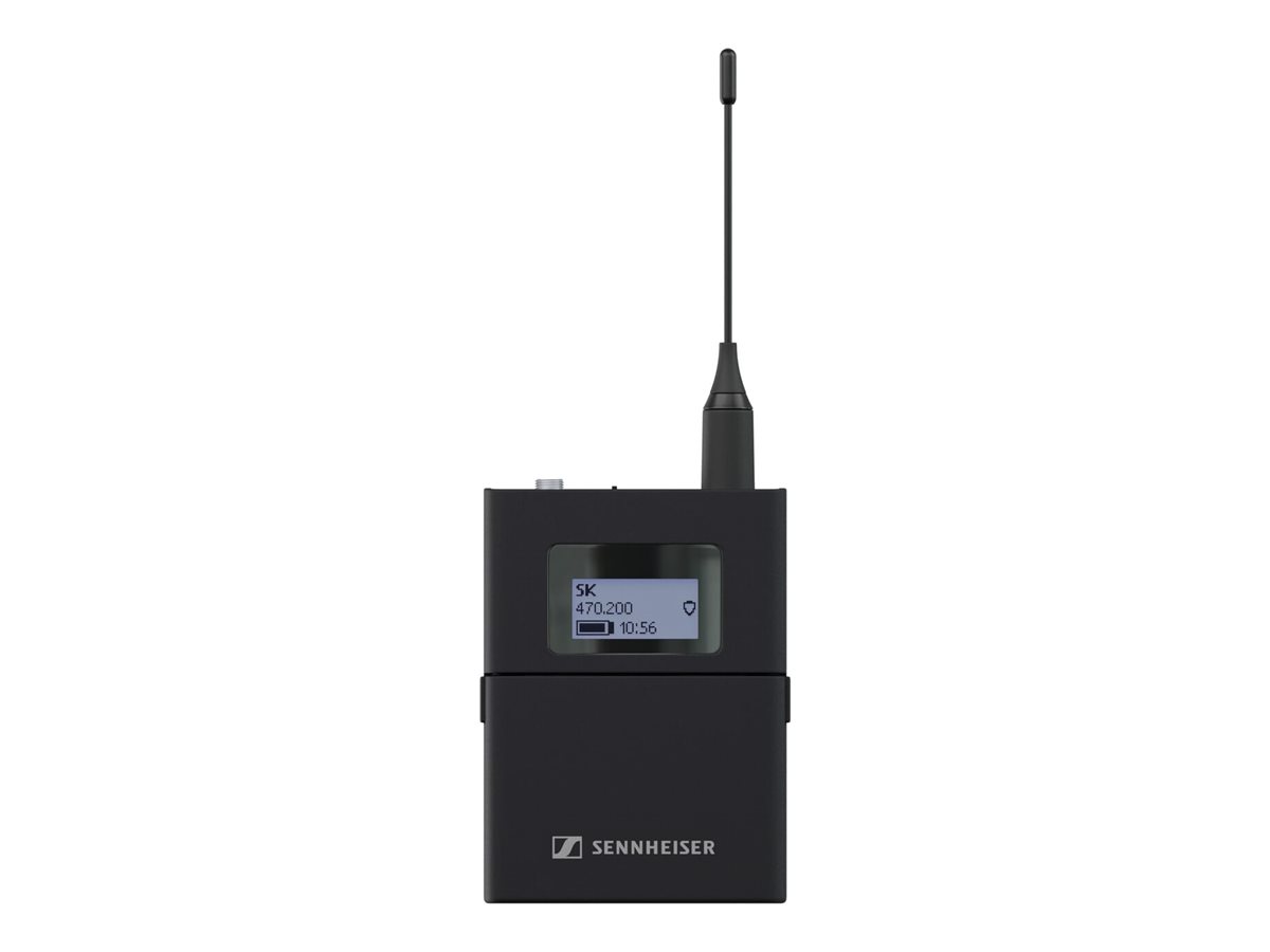 Sennheiser EW-DX SK (R1-9) - Émetteur sans fil de poche pour système de microphone sans fil - 520 - 607.8 MHz - 509385 - Microphones