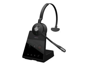 Jabra Engage 65 SE Mono - Micro-casque - sur-oreille - DECT - sans fil - certifié Zoom, certifié UC, Certifié Google Meet, Certifié Amazon Chime, Works With Chromebook Certified, certifié pour Microsoft Teams Open Office - 9653-553-111 - Écouteurs