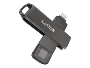 SanDisk iXpand Luxe - Clé USB - 64 Go - USB-C / Lightning - SDIX70N-064G-GN6NN - Lecteurs flash