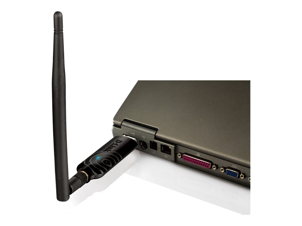 D-Link DWA-137 - Adaptateur réseau - USB 2.0 - 802.11b/g/n - DWA-137 - Cartes réseau sans fil