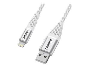 OtterBox Premium - Câble Lightning - USB mâle pour Lightning mâle - 1 m - blanc nuage - 78-52640 - Accessoires pour systèmes audio domestiques
