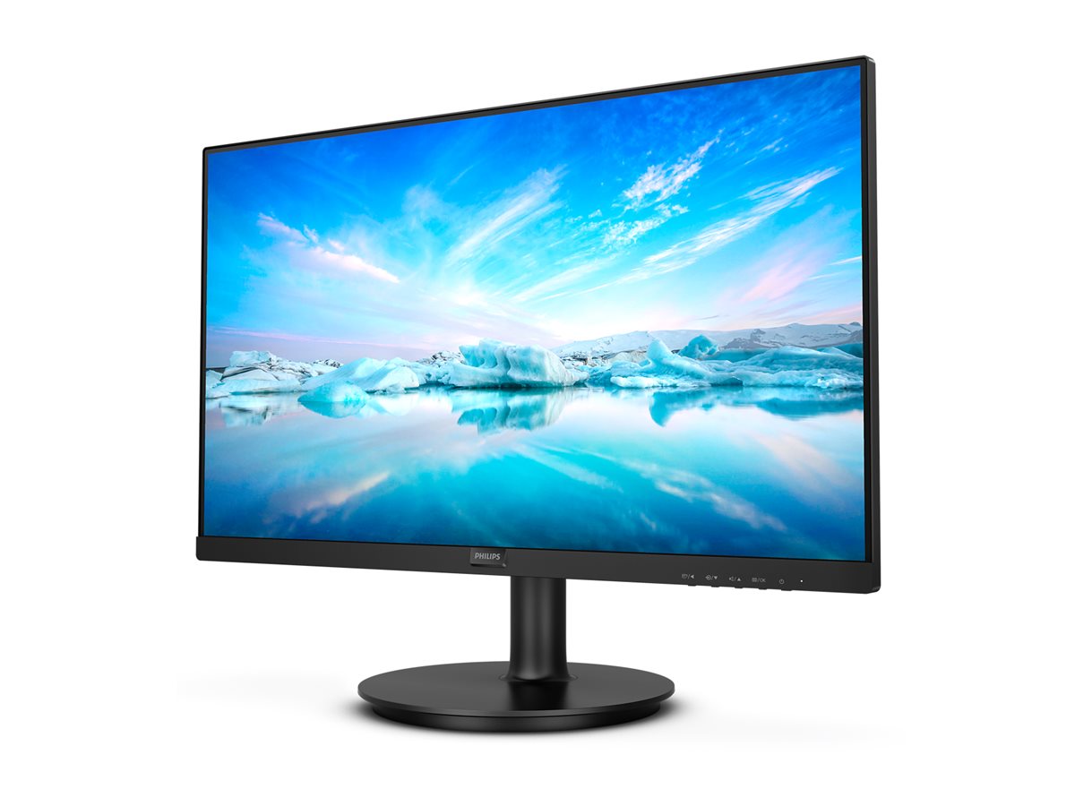 Philips V-line 241V8LAB - Écran LED - 24" (23.8" visualisable) - 1920 x 1080 Full HD (1080p) @ 100 Hz - VA - 250 cd/m² - 4000:1 - 4 ms - HDMI, VGA - haut-parleurs - noir texturé - 241V8LAB/00 - Écrans d'ordinateur