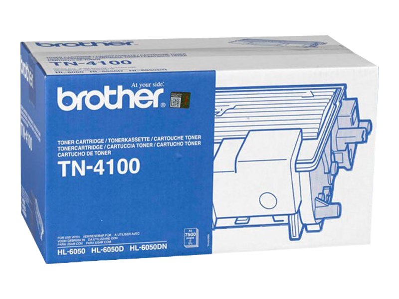 Brother TN4100 - Noir - original - cartouche de toner - pour Brother HL-6050 - TN4100 - Cartouches de toner Brother