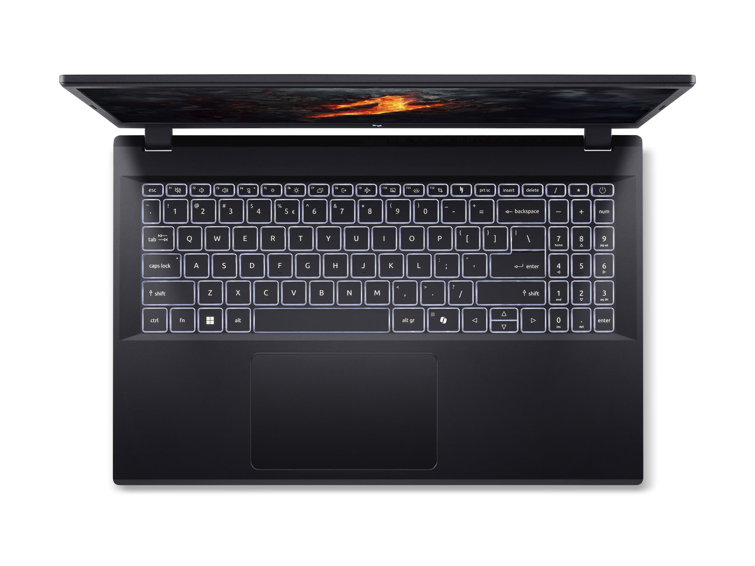 Acer Nitro V 15 ANV15-41 - AMD Ryzen 7 - 7735HS / jusqu'à 4.75 GHz - Win 11 Home - GeForce RTX 4060 - 16 Go RAM - 512 Go SSD NVMe - 15.6" IPS 1920 x 1080 (Full HD) @ 165 Hz - 2.5 Gigabit Ethernet - Wi-Fi 6 - Noir vitreux - clavier : Français - NH.QPDEF.00M - Ordinateurs portables