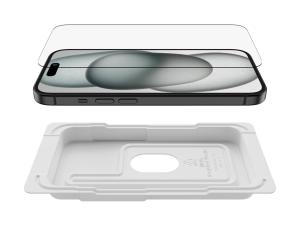 Belkin - Protection d'écran pour téléphone portable - verre - pour Apple iPhone 13, 13 Pro - OVA069zz - Accessoires pour téléphone portable