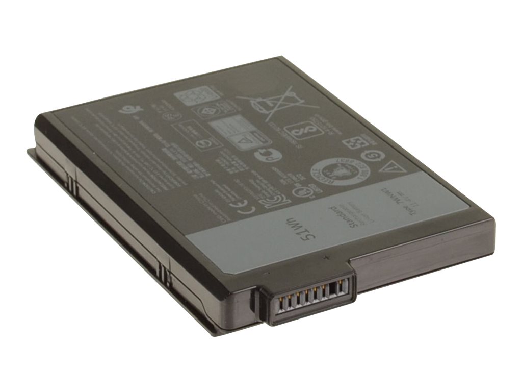 DLH - Batterie de portable (équivalent à : Dell 7WNW1, Dell 0DMF8C, Dell DMF8C, Dell P85G, Dell P85G001, Dell P86G001) - lithium-polymère - 4475 mAh - 51 Wh - pour Dell Latitude 5420 Rugged, 5424 Rugged, 7424 Rugged Extreme - DWXL4686-B048Y2 - Batteries spécifiques
