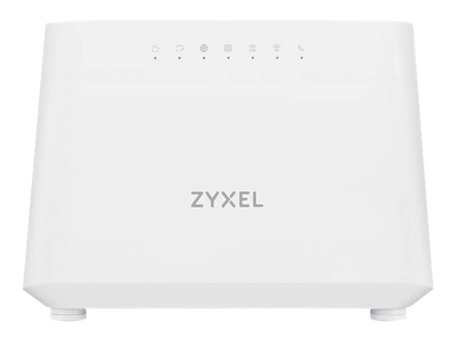 Zyxel DX3301-T0 - Système Wi-Fi - (routeur) - MPro Mesh Solutions - modem ADSL 1GbE - Wi-Fi 6 - Bi-bande - adaptateur de téléphone VoIP - DX3301-T0-EU01V1F - Routeurs sans fil