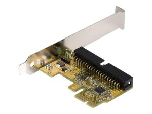 StarTech.com Carte controleur PCI Express vers 1 port IDE - Contrôleur de stockage - ATA - PCIe x1 - PEX2IDE - Adaptateurs de stockage