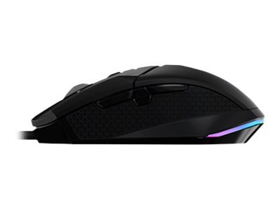 Acer Predator Cestus 335 (PMW120) - Souris - ergonomique - optique - 10 boutons - filaire - USB 2.0 - noir - Pour la vente au détail - GP.MCE11.01Q - Souris