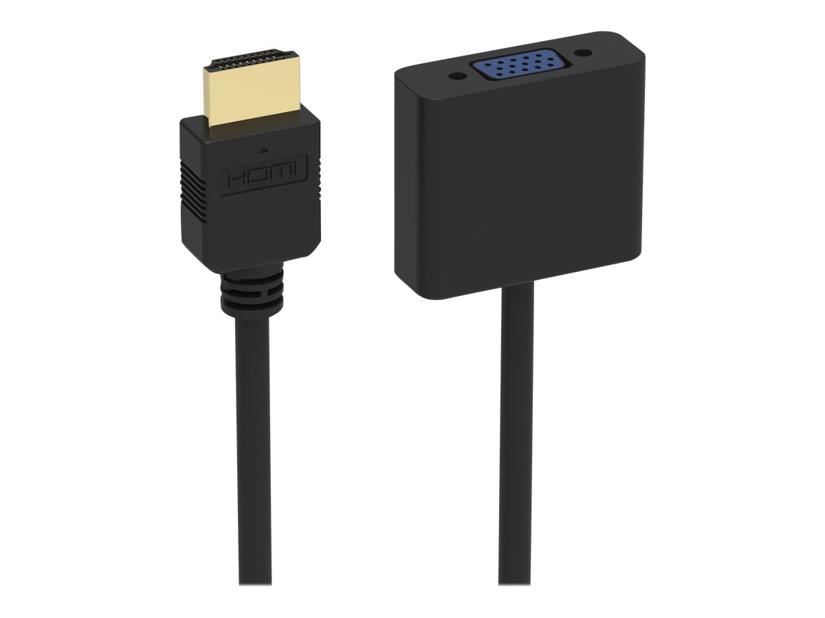 PORT - Adaptateur vidéo - HDMI mâle pour HD-15 (VGA) femelle - 20 cm - 900137 - Câbles HDMI