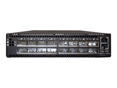 NVIDIA Spectrum SN2100 - Commutateur - C3 - Géré - 16 x 40 Gigabit QSFP28 - flux d'air de l'avant vers l'arrière - Montable sur rack - AC - 920-9N100-00R7-0X0 - Commutateurs gérés