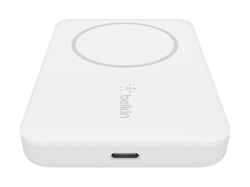 Belkin BOOST CHARGE - Banque d'alimentation - 2500 mAh - 7.5 Watt (MagSafe) - blanc - pour Apple iPhone 12, 12 mini, 12 Pro, 12 Pro Max - BPD002BTWH - Batteries et adaptateurs d'alimentation pour téléphone cellulaire