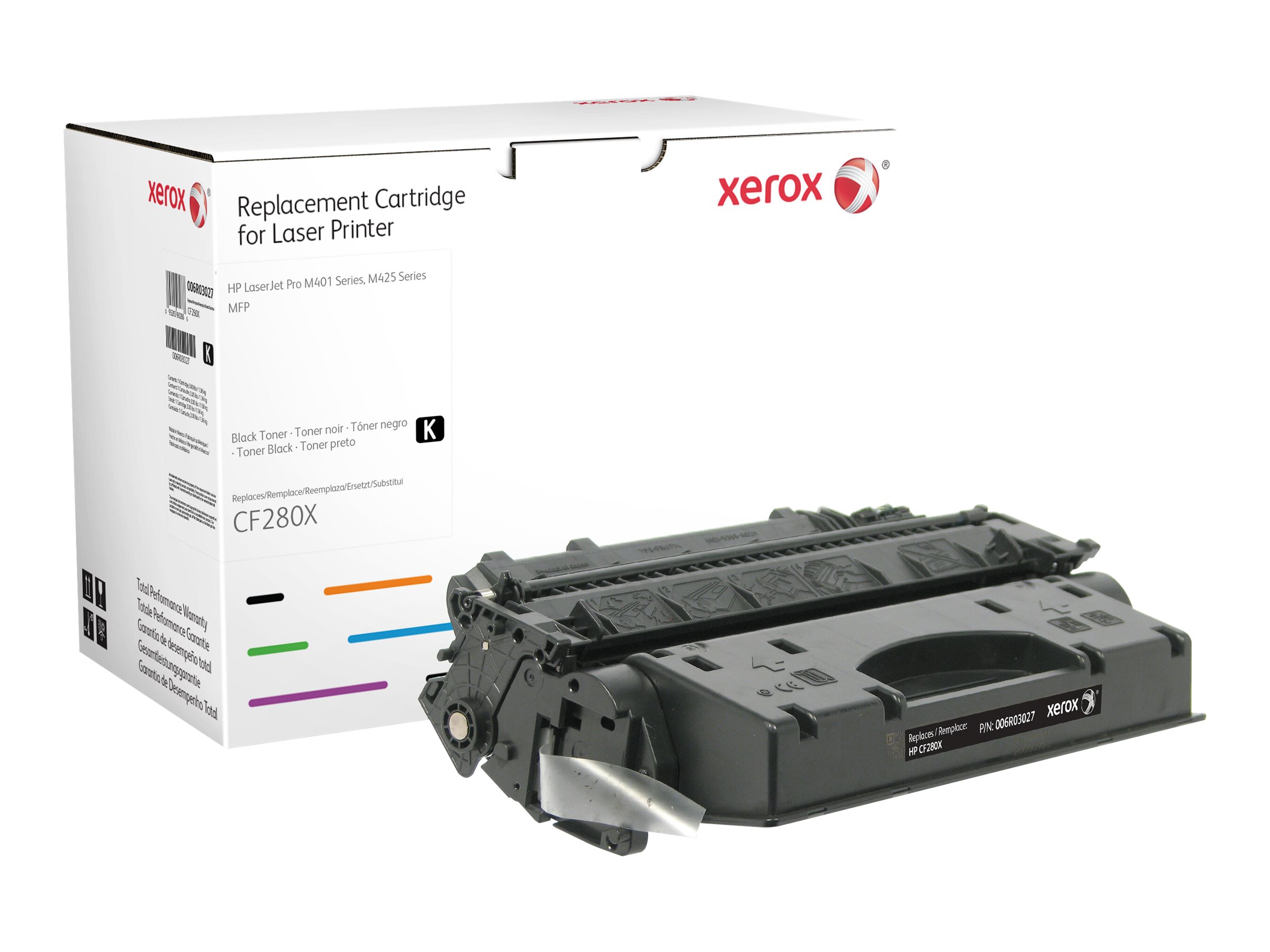 Xerox - Noir - compatible - cartouche de toner (alternative pour : HP CF280X) - pour HP LaserJet Pro 400 M401, MFP M425 - 006R03027 - Autres cartouches de toner