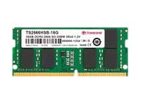 Transcend JetRAM - DDR4 - module - 4 Go - SO DIMM 260 broches - 3200 MHz / PC4-25600 - CL22 - 1.2 V - mémoire sans tampon - non ECC - JM3200HSH-4G - Mémoire pour ordinateur portable