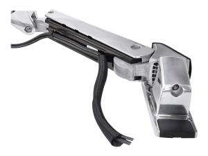 Ergotron Interactive Arm HD - Kit de montage (bras articulé, adaptateur VESA, support de fixation murale) - Technologie brevetée Constant Force - pour Écran LCD - aluminium - garniture noire, aluminium poli - Taille d'écran : 30"-55" - 45-296-026 - Montages pour TV et moniteur
