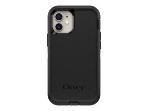 OtterBox Defender Series - Coque de protection pour téléphone portable - robuste - polycarbonate, caoutchouc synthétique - noir - pour Apple iPhone 12 mini - 77-65352 - Coques et étuis pour téléphone portable