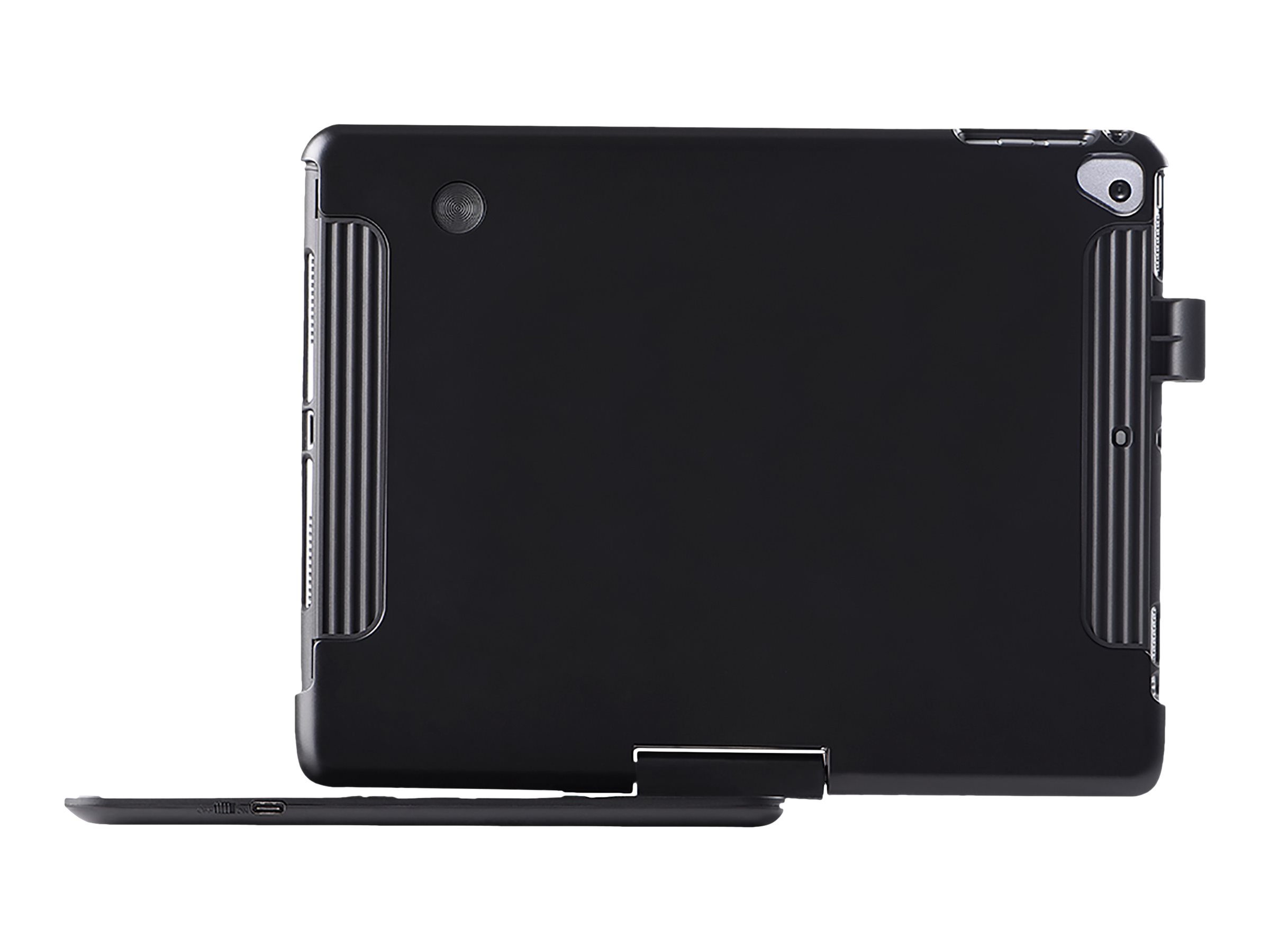 Urban Factory LUMEE - Clavier et étui - avec pavé tactile - backlit - sans fil - Bluetooth 5.1 - AZERTY - noir - pour Apple 10.2-inch iPad (7ème génération) - RCI10UF - Claviers