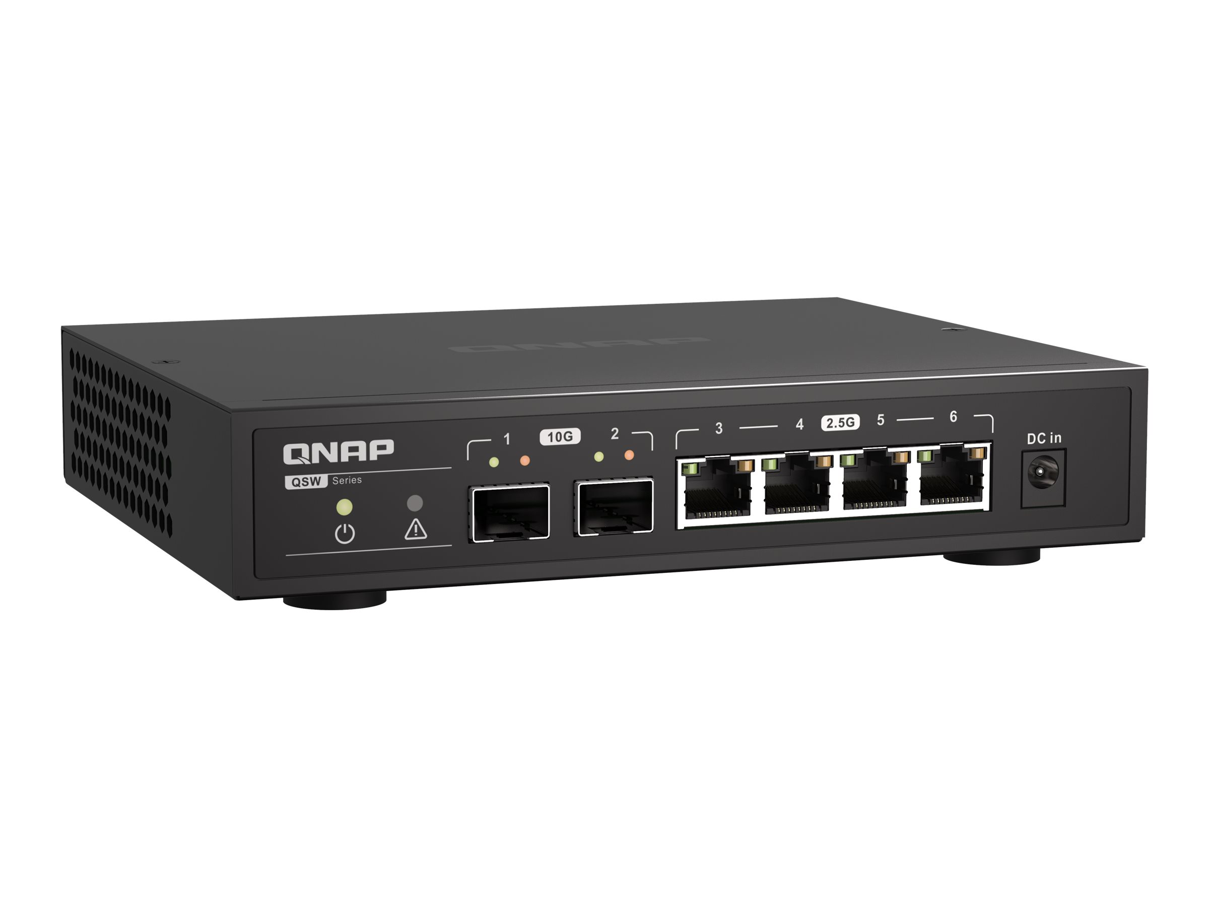 QNAP QSW-2104-2S - Commutateur - non géré - 2 x 10 Gigabit SFP+ + 4 x 2.5GBase-T - de bureau - QSW-2104-2S - Commutateurs non gérés