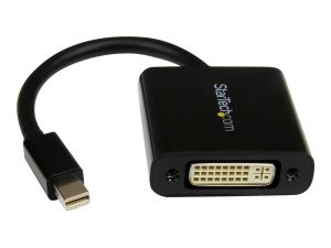 StarTech.com Adaptateur vidéo Mini DisplayPort® vers DVI - Convertisseur Mini DP DVI - Mini DisplayPort (M) DVI-I (F) - 1920 x 1200 - Noir - Adaptateur DVI - Mini DisplayPort (M) pour DVI-I (F) - 17 cm - noir - MDP2DVI3 - Câbles vidéo