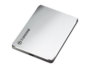 Transcend StoreJet 25C3S - Disque dur - 1 To - externe (portable) - 2.5" - USB 3.1 Gen 1 (USB-C connecteur) - argent - TS1TSJ25C3S - Disques durs externes