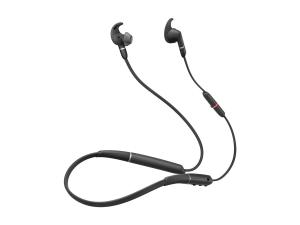 Jabra Evolve 65e MS - Écouteurs avec micro - intra-auriculaire - montage derrière le cou - Bluetooth - sans fil - USB - isolation acoustique - 6599-623-109 - Écouteurs