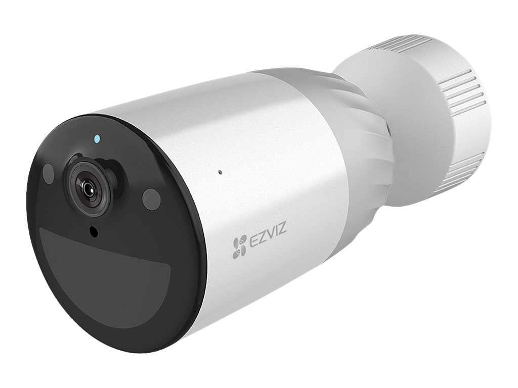 EZVIZ BC1 - Caméra de surveillance réseau - anti-poussière / étanche - couleur (Jour et nuit) - 2 MP - 1920 x 1080 - 1080p - montage M12 - Focale fixe - audio - sans fil - Wi-Fi - H.265 - CC 5 V - CS-BC1-A0-2C2WPBL - Caméras réseau
